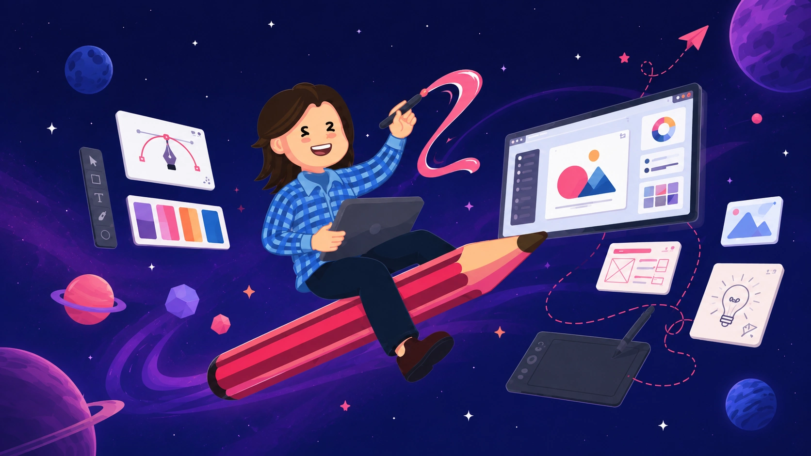 Illustrations in the era of AI