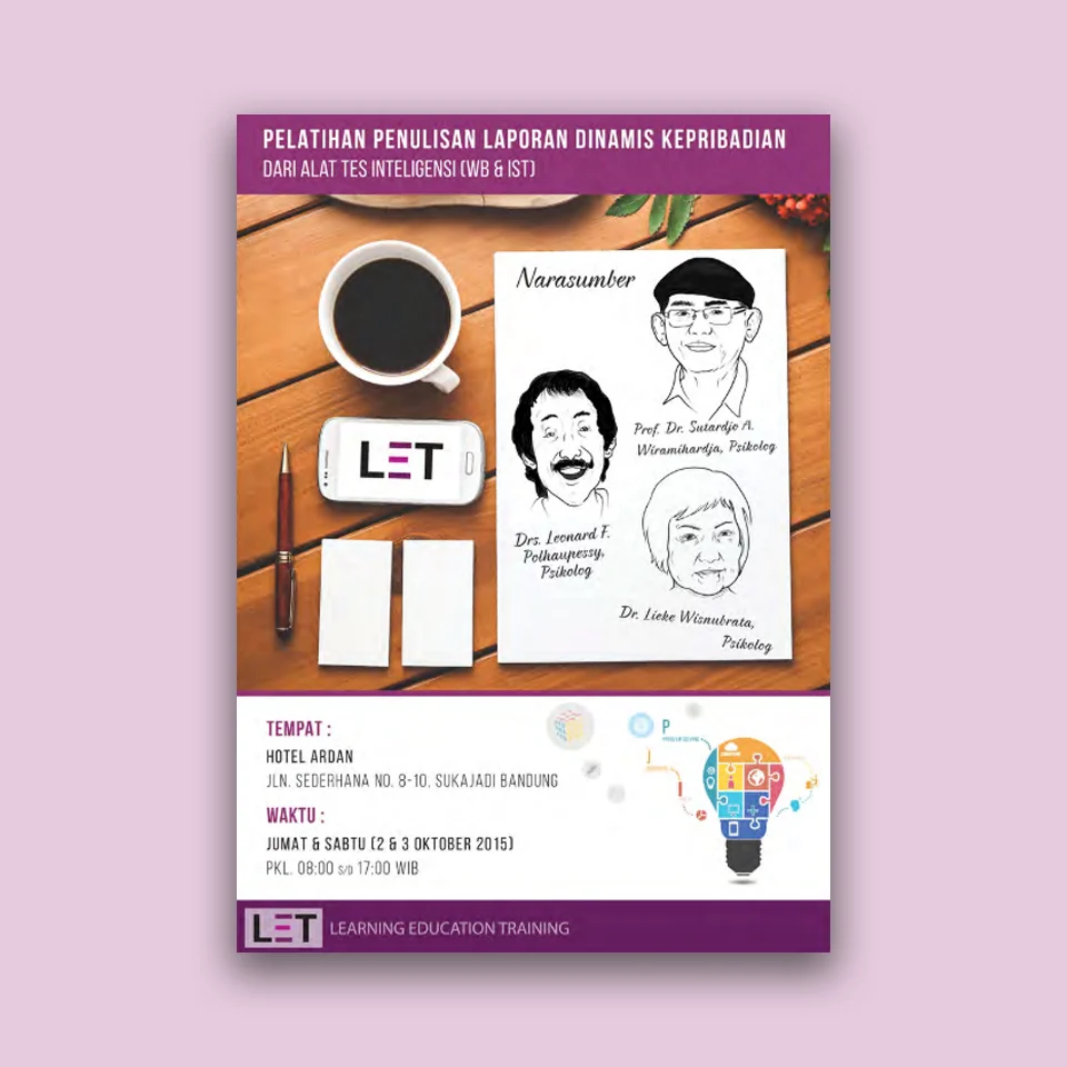 LET Psychology Training Poster